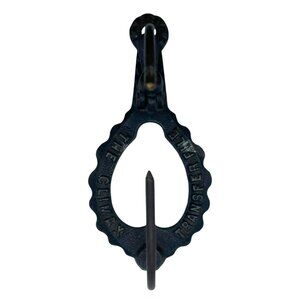 Antique Climax Transfer File Cast Iron Hook Receipt Bill Holder Rustic Farmhouse